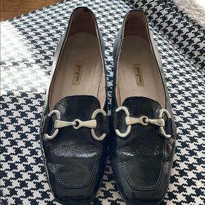 Paul Green Black Patent Leather Loafers